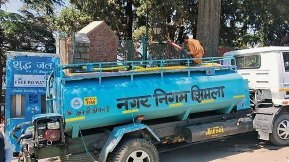 Shimla experiencing a severe water crisis Shimla experiencing a severe water crisis HIMACHAL HEADLINES