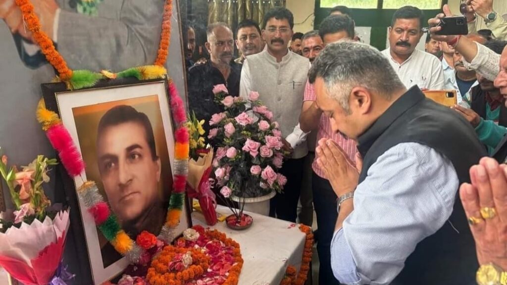 Tribute to Thakur Ram Lal: Education Minister Rohit Thakur Attends Commemoration Program in Jubbal Tribute to Thakur Ram Lal: Education Minister Rohit Thakur Attends Commemoration Program in Jubbal HIMACHAL HEADLINES
