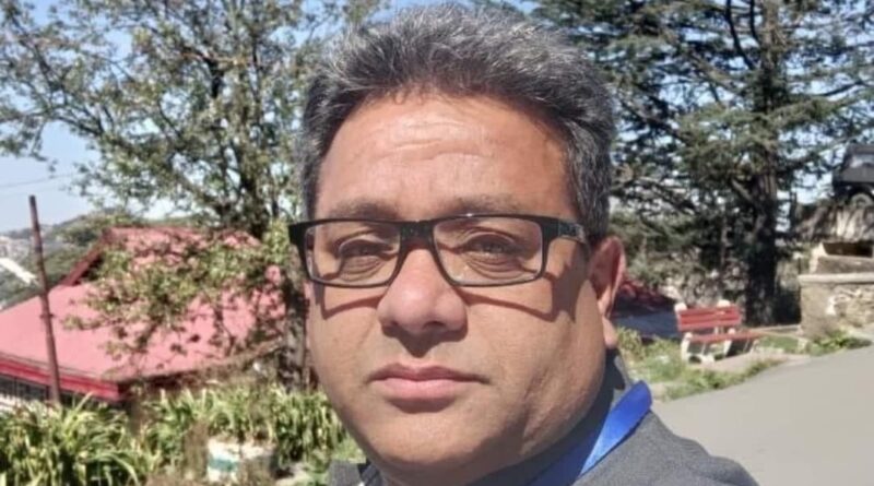 Governor Shukla and Chief Minister Sukhu condoles demise of senior journalist Anand Bodh HIMACHAL HEADLINES