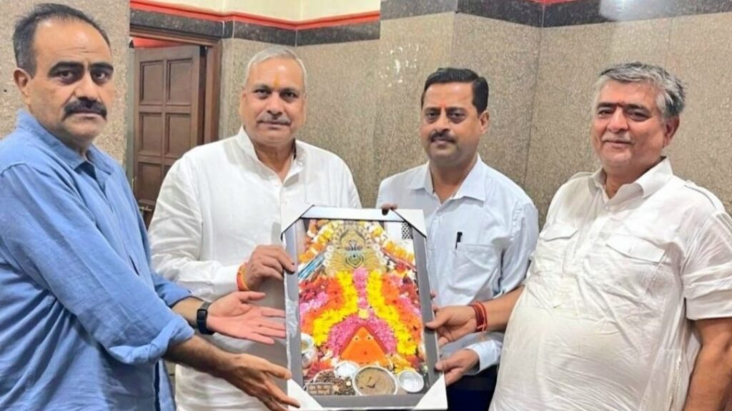 BJP's strategy got a boost due to Saudan Singh's visit HIMACHAL HEADLINES