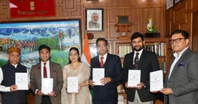 Governor Shukla releases book authored by Dr. Bharat Barowalia HIMACHAL HEADLINES