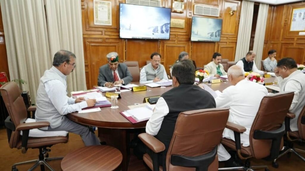 Himachal Cabinet Decisions Himachal Cabinet Decisions HIMACHAL HEADLINES