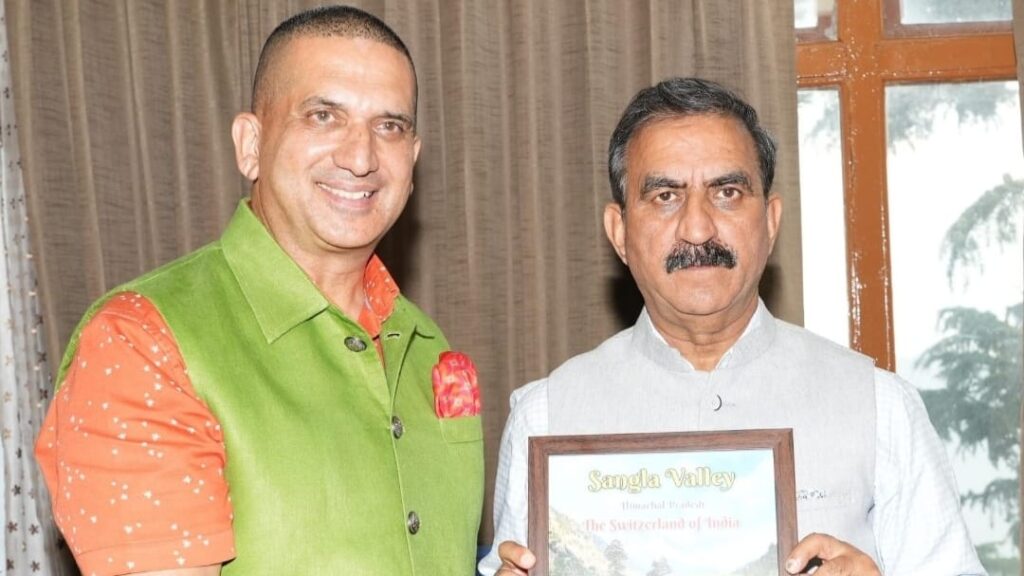 Sukhu releases pictorial brochure and teaser of documentary film a Valley - The Switzerland of India Sukhu releases pictorial brochure and teaser of documentary film a Valley - The Switzerland of India HIMACHAL HEADLINES