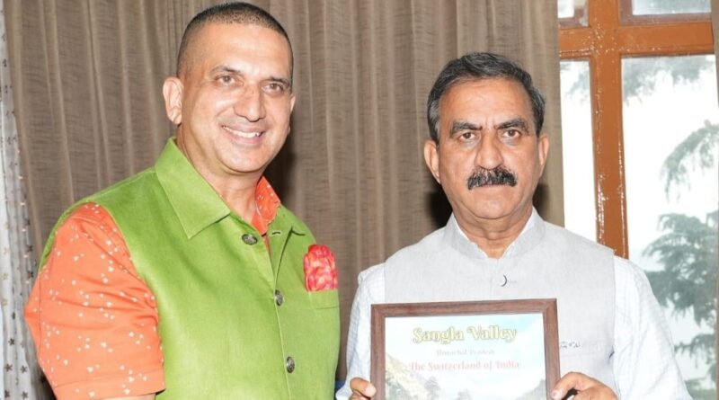 Sukhu releases pictorial brochure and teaser of documentary film a Valley - The Switzerland of India Sukhu releases pictorial brochure and teaser of documentary film a Valley - The Switzerland of India HIMACHAL HEADLINES