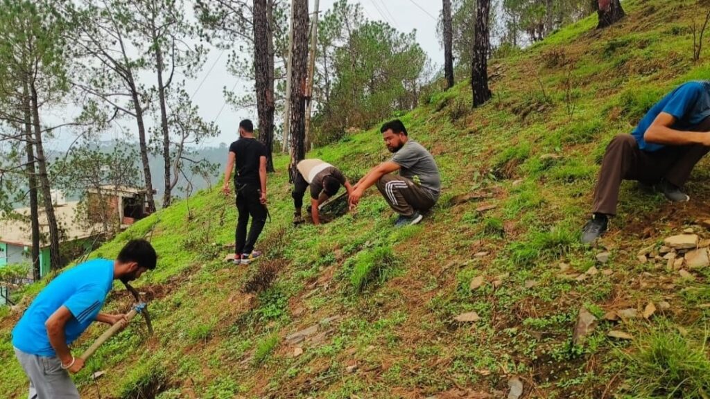 Ashadeep conducted a tree planting event in Solah Mile area of Shimla Ashadeep conducted a tree planting event in Solah Mile area of Shimla HIMACHAL HEADLINES