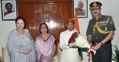 GoC-in-C, ARTRAC calls on Governor Shukla HIMACHAL HEADLINES