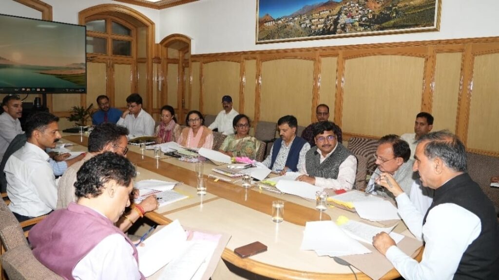 CM Sukhu chairs Single Window meeting, approves 25 proposals with Rs. 2216.93 Cr investment and employment of 5027  HIMACHAL HEADLINES