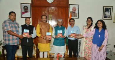 Governor Shukla releases collection of poems titled "Pahad Par Indradhanush" HIMACHAL HEADLINES
