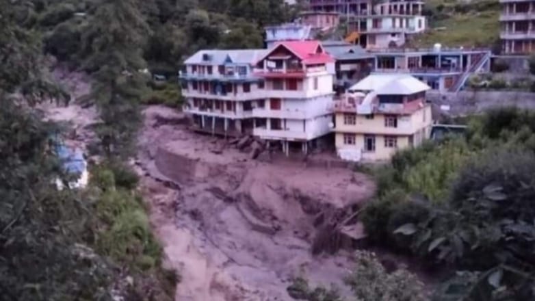 Cloudburst in Manikaran causes significant damage; relief efforts underway HIMACHAL HEADLINES