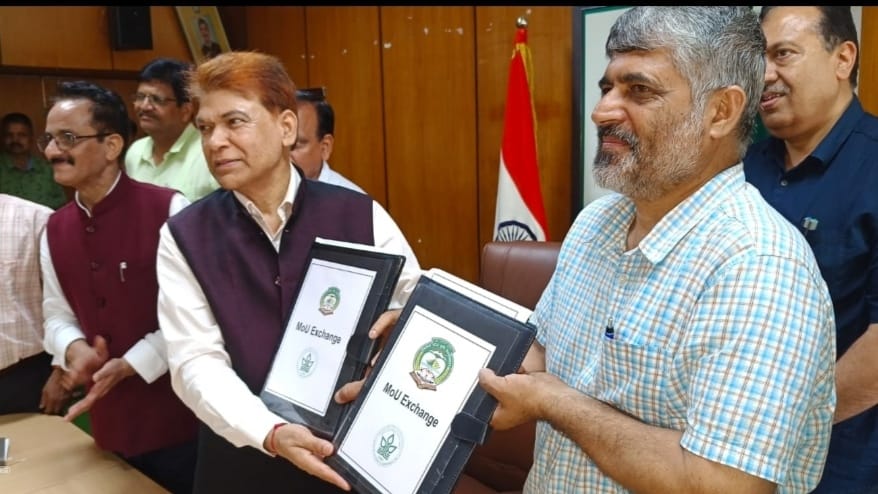 Nauni Horticulture and CSKHPKV Agri Varsity Sign MoU for Joint Research and Exchange Nauni Horticulture and CSKHPKV Agri Varsity Sign MoU for Joint Research and Exchange HIMACHAL HEADLINES