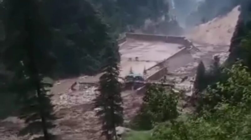 Monsoon Havoc in Himachal: Dam Break in Malana Causes Floods and Chaos HIMACHAL HEADLINES