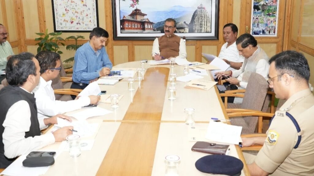 Sukhu convenes emergency meeting to review disaster situation Sukhu convenes emergency meeting to review disaster situation HIMACHAL HEADLINES