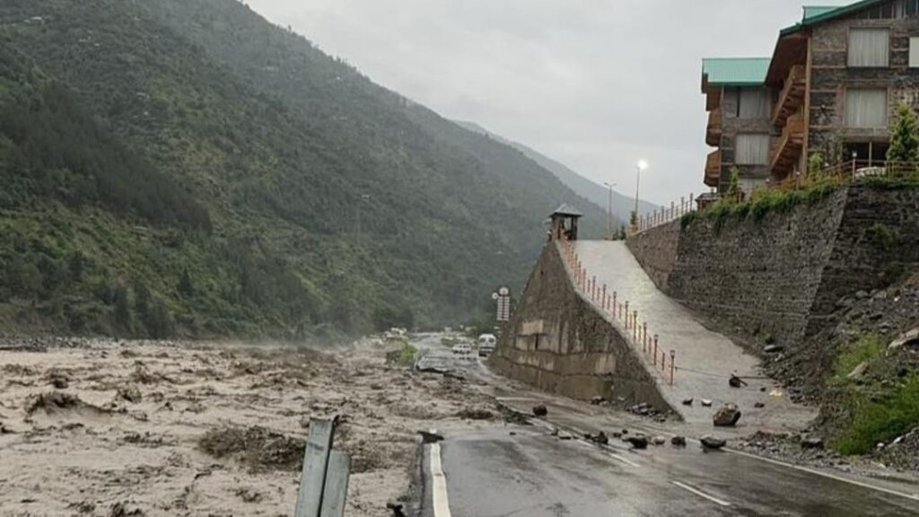 Himachal Hit by Cloudbursts and Heavy Rains: 52 Missing, Two Dead HIMACHAL HEADLINES