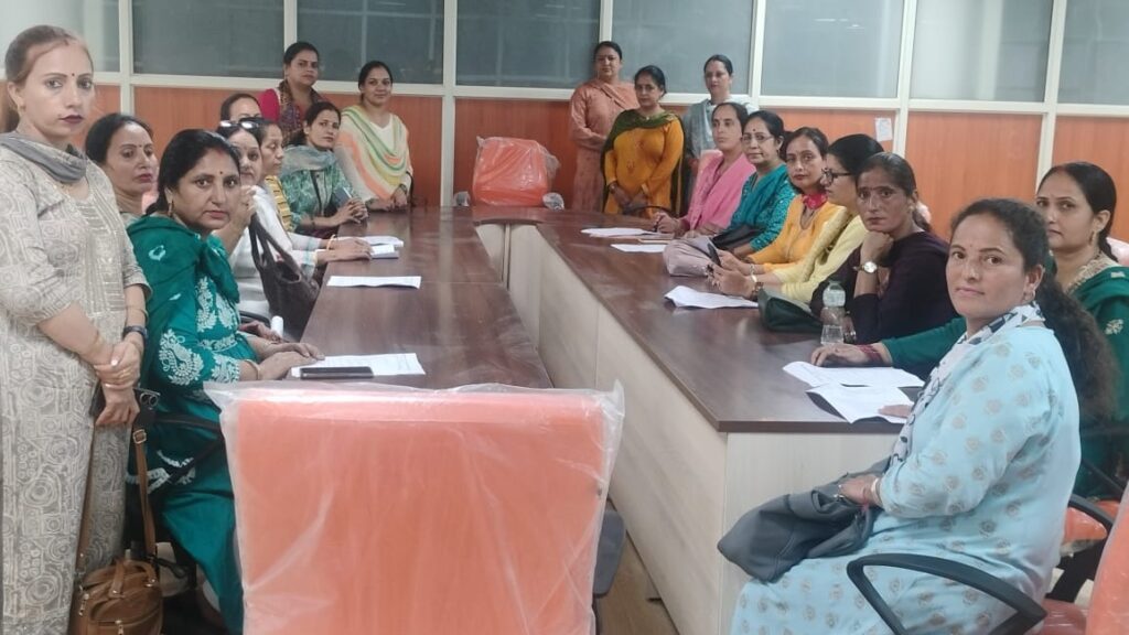 Union Meeting Discusses Key Issues and Demands for Anganwadi Workers and Helpers in Himachal HIMACHAL HEADLINES