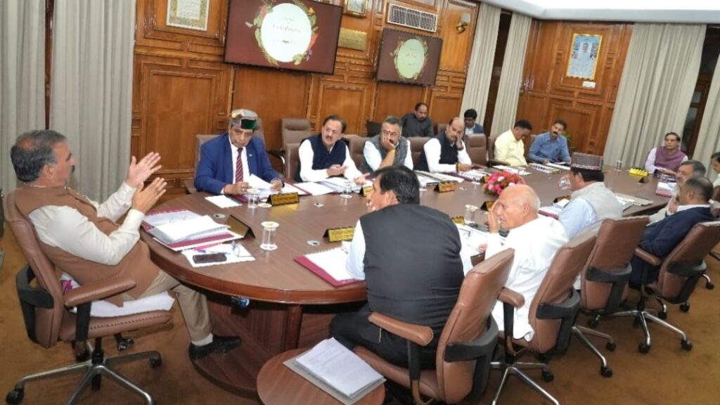 Himachal Cabinet Decisions Himachal Cabinet Decisions HIMACHAL HEADLINES