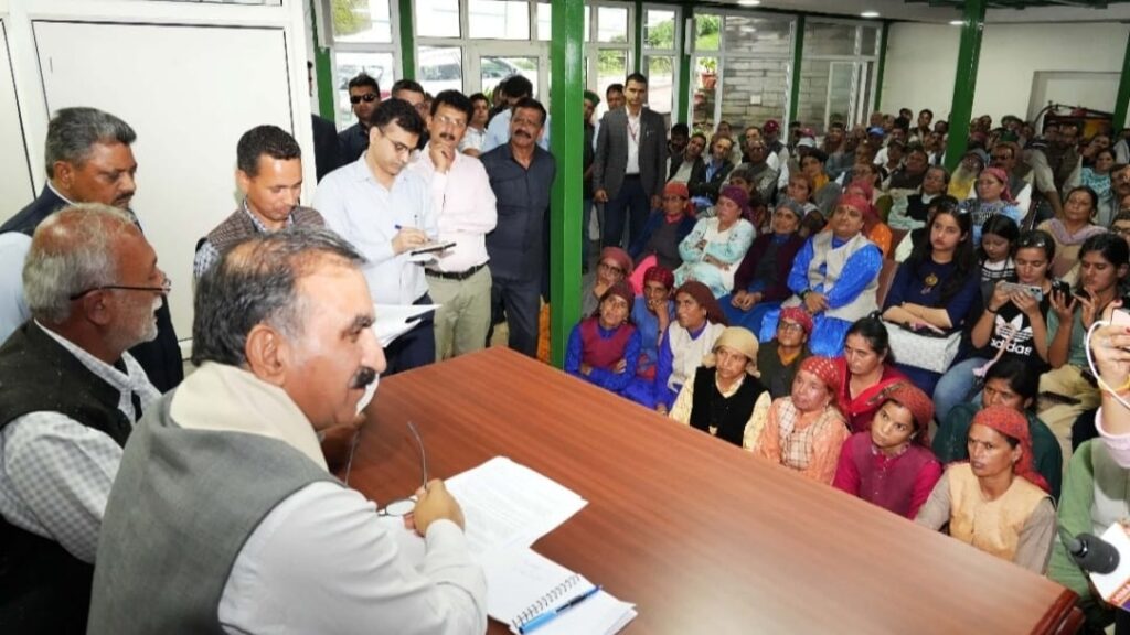 A delegation led by Rakesh Singha call on Chief Minister Sukhu HIMACHAL HEADLINES