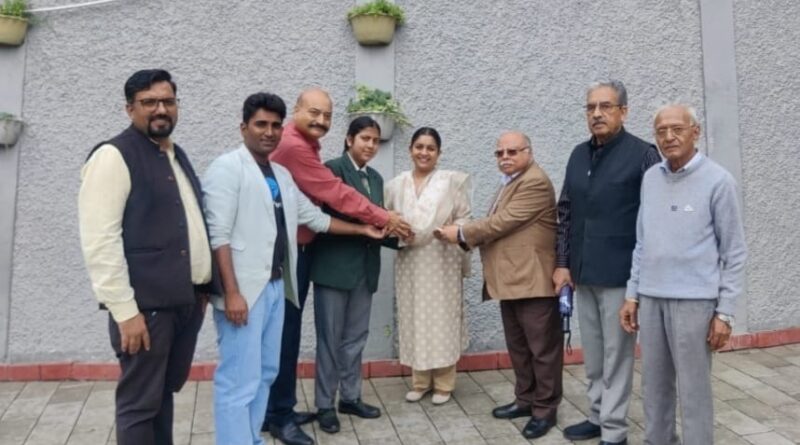 Lions Club Shimla Supports Talented Student from St. Thomas School HIMACHAL HEADLINES