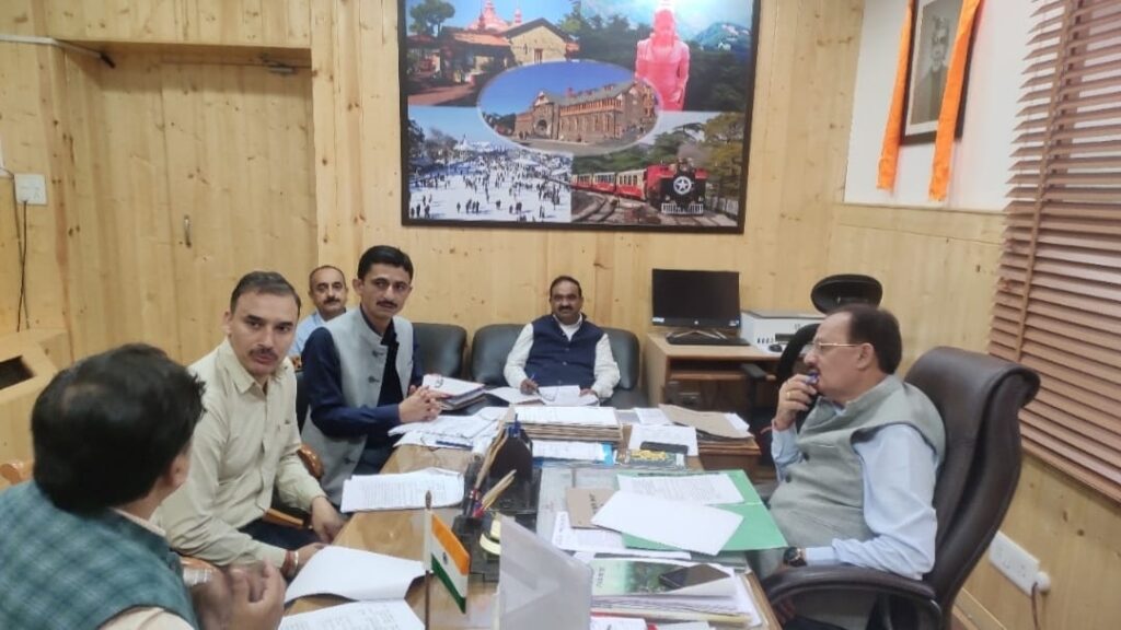 Strengthen employment generation schemes in Khadi and Village Industries Board: Harshvardhan Chauhan Strengthen employment generation schemes in Khadi and Village Industries Board: Harshvardhan Chauhan HIMACHAL HEADLINES