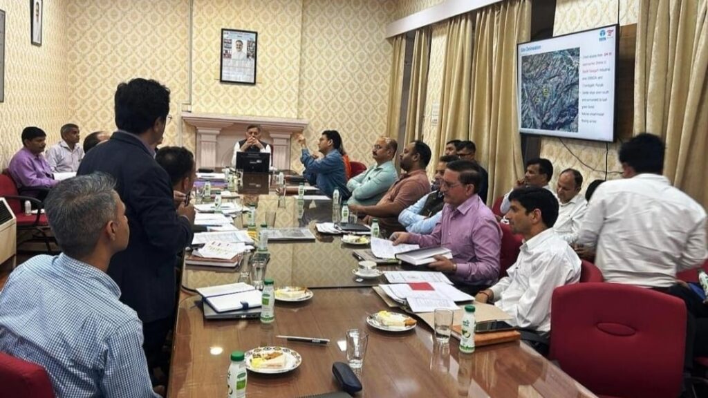 Rajesh Dharmani reviews progress of Mountain Township project at Jathia Devi Rajesh Dharmani reviews progress of Mountain Township project at Jathia Devi HIMACHAL HEADLINES