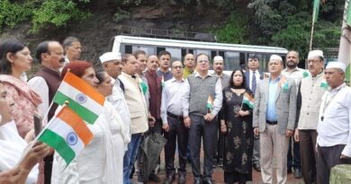 78th Independence day celebrated at state congress headquarters Rajiv Bhawan 78th Independence day celebrated at state congress headquarters Rajiv Bhawan HIMACHAL HEADLINES