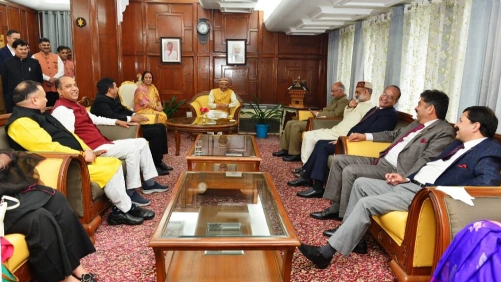 Governor hosts 'At Home' at Raj Bhawan HIMACHAL HEADLINES