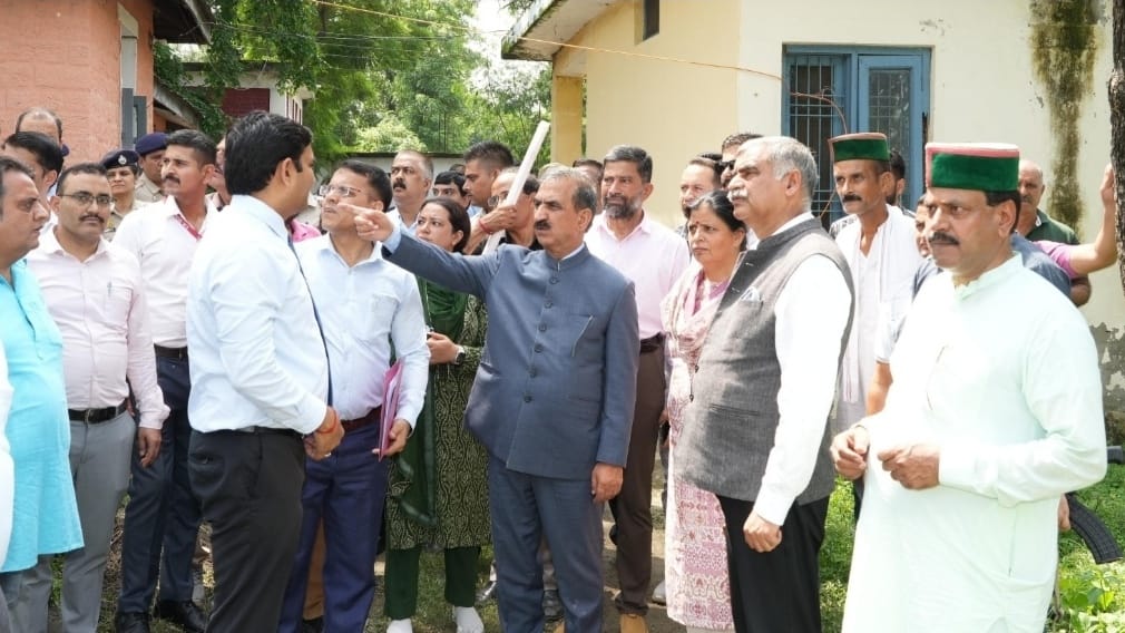 Sukhu inspects sites for opening various offices in Dehra Assembly segment HIMACHAL HEADLINES