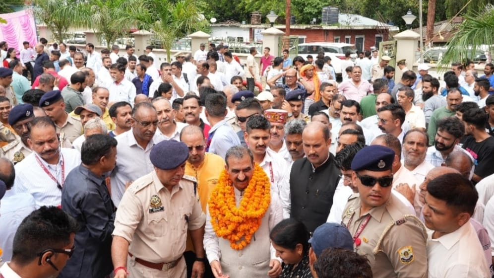 Sukhu dedicates development projects worth Rs. 184 crore in Hamirpur Sukhu dedicates development projects worth Rs. 184 crore in Hamirpur HIMACHAL HEADLINES