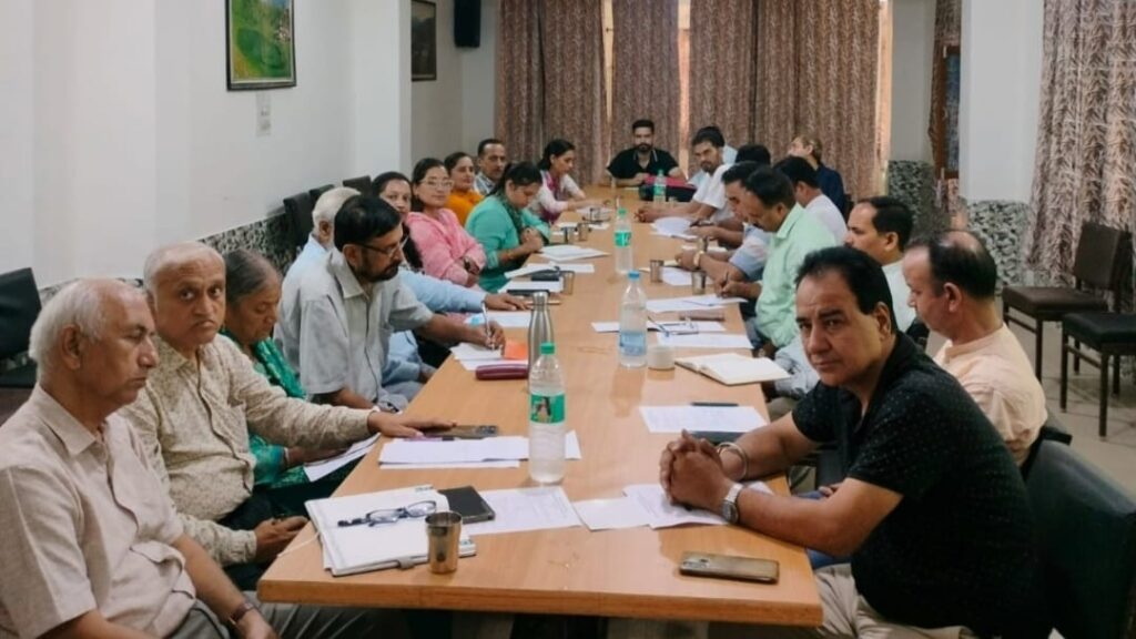 HGVS concludes state executive meeting, to intensify campaign against drug abuse HIMACHAL HEADLINES