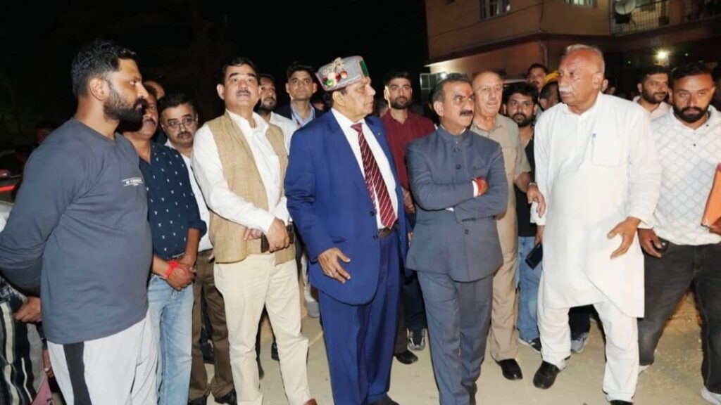 Sukhu conducts inspection of Kandaghat Hospital and playground HIMACHAL HEADLINES