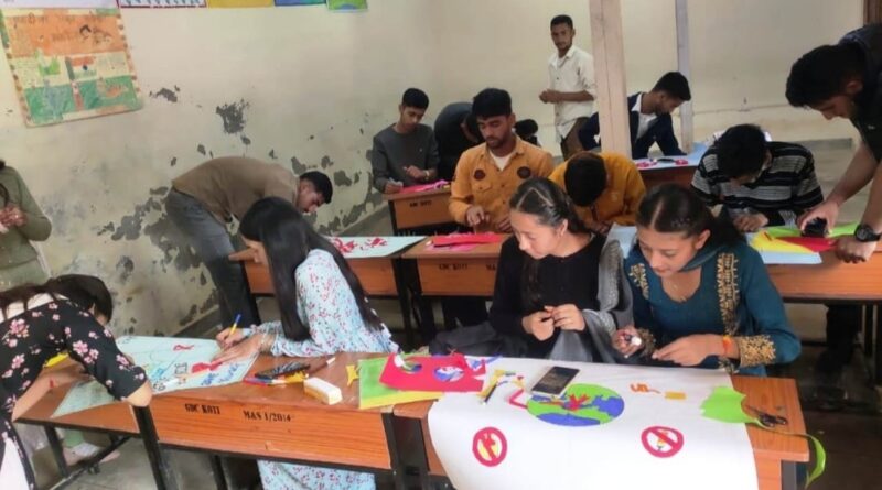 Awareness was created about AIDS in Degree College Chail Koti HIMACHAL HEADLINES