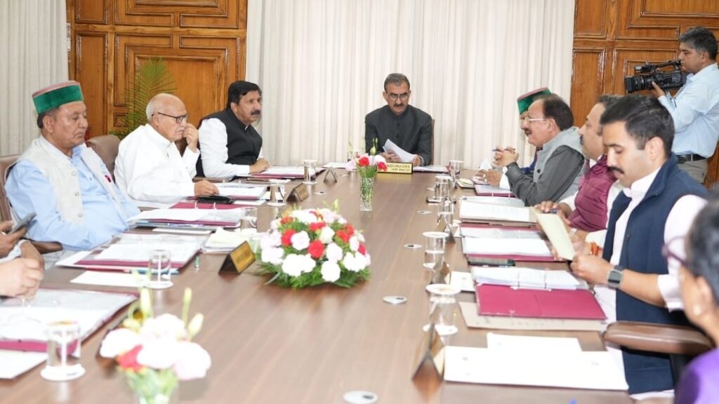 Himachal Cabinet Decision Himachal Cabinet Decision HIMACHAL HEADLINES