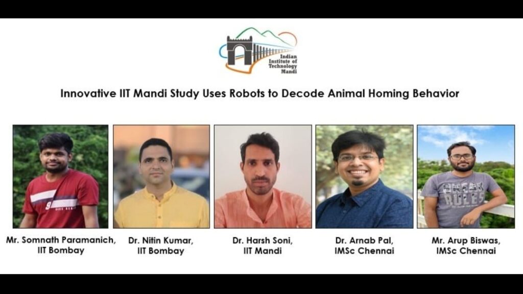 Innovative IIT Mandi Study Uses Robots to Decode Animal Homing Behavior HIMACHAL HEADLINES
