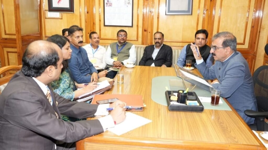 CM Sukhu asks officers to expedite the execution of tourism projects CM Sukhu asks officers to expedite the execution of tourism projects HIMACHAL HEADLINES