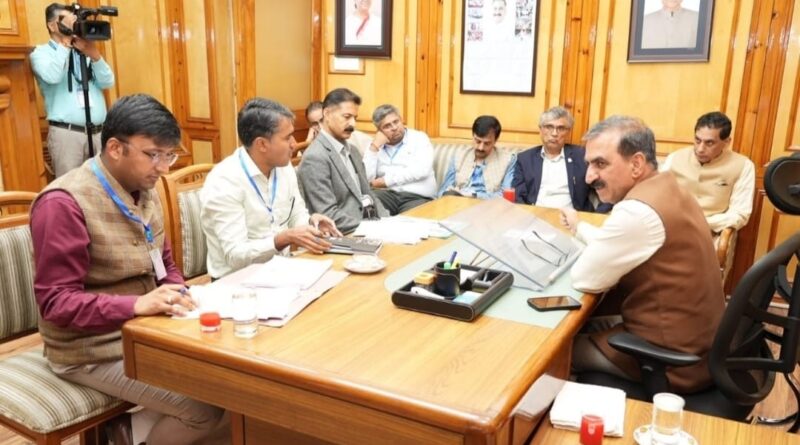 Sukhu reviews progress of green hydrogen plant in Nalagarh Sukhu reviews progress of green hydrogen plant in Nalagarh HIMACHAL HEADLINES