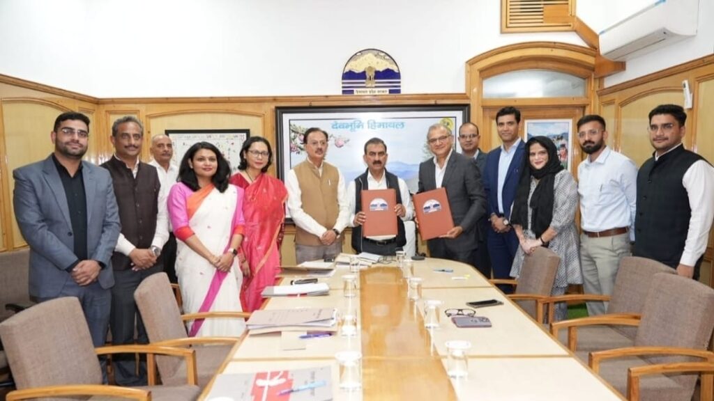 Himachal Government signs MoU with EFS for overseas placements of youth   HIMACHAL HEADLINES