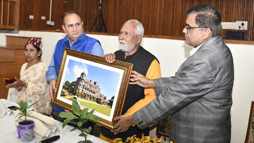 IIAS hosts farewell for former Director Prof. Nageshwar Rao and welcomed new Director Prof. Raghavendra P. Tiwari HIMACHAL HEADLINES