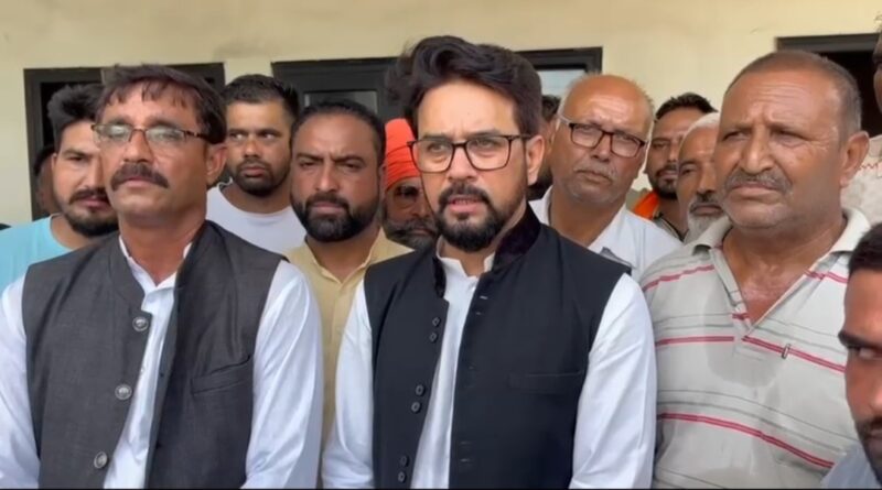 Avoid going to water sources and unnecessary travel: Anurag Thakur HIMACHAL HEADLINES