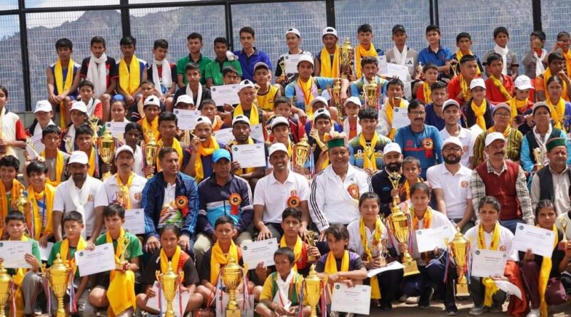 A marathon race was organized in Kinnaur district as part of the Drug-Free India Campaign HIMACHAL HEADLINES