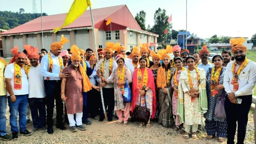 Nurpur's state level Janmashtami Mahotsav started with grand Shobha Yatra Nurpur's state level Janmashtami Mahotsav started with grand Shobha Yatra HIMACHAL HEADLINES