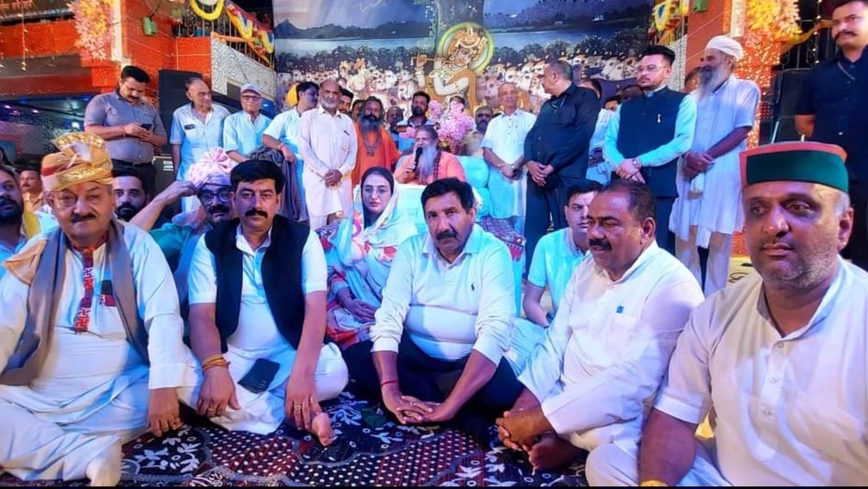 Mukesh Agnihotri participated in Shri Krishna Janmashtami Festival at Kotla Kalan HIMACHAL HEADLINES