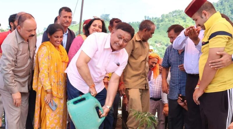 Jagat Singh Negi inaugurates Litchi plantation program at HP Shiva Cluster Dhanyara Jagat Singh Negi inaugurates Litchi plantation program at HP Shiva Cluster Dhanyara HIMACHAL HEADLINES