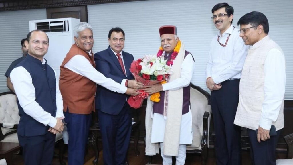 SJVN expresses gratitude to Union Minister of Power for Navratna Status SJVN expresses gratitude to Union Minister of Power for Navratna Status HIMACHAL HEADLINES