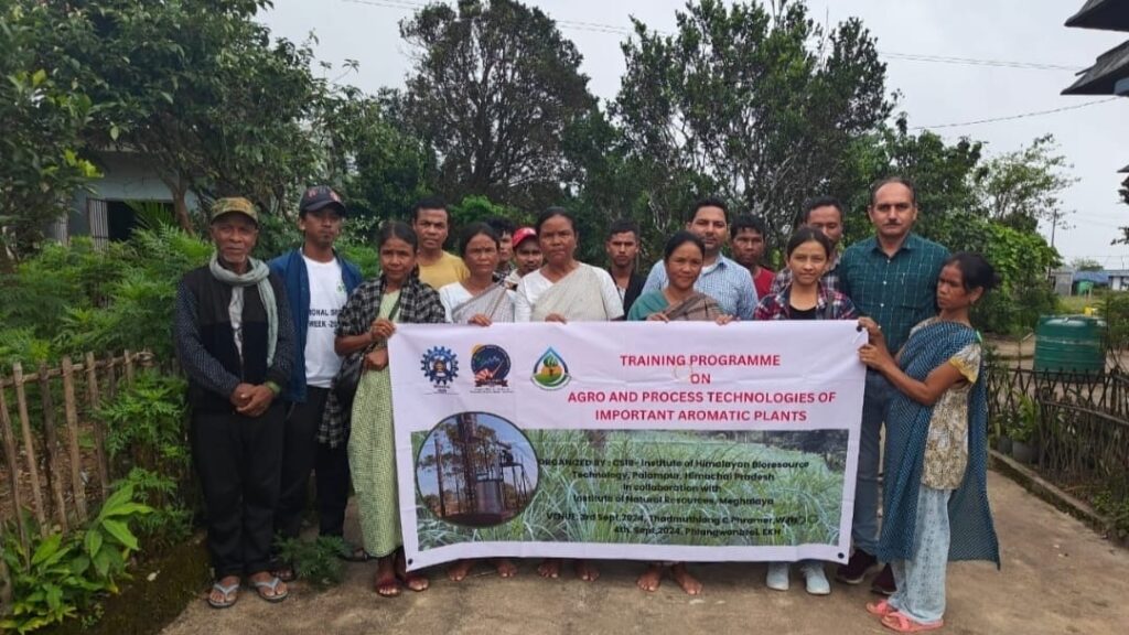 CSIR-IHBT Palampur conducted a two-day training program on agro and processing technologies of aromatic crops CSIR-IHBT Palampur conducted a two-day training program on agro and processing technologies of aromatic crops HIMACHAL HEADLINES