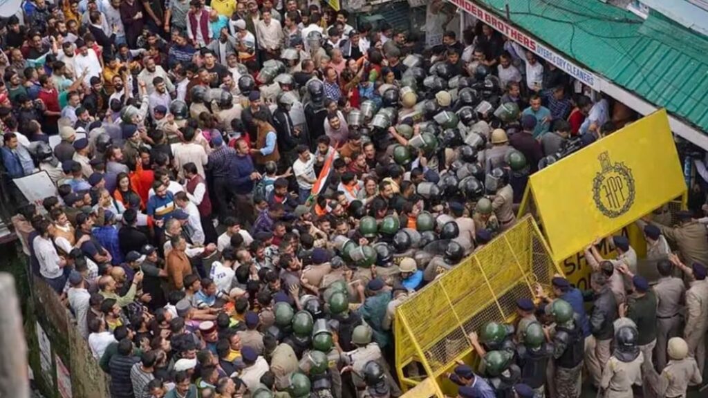 Violent protests over alleged unauthorized mosque construction in Shimla lead to multiple FIRs Violent protests over alleged unauthorized mosque construction in Shimla lead to multiple FIRs HIMACHAL HEADLINES