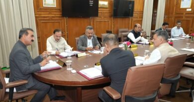 CM Sukhu held meeting with Cabinet Ministers CM Sukhu held meeting with Cabinet Ministers HIMACHAL HEADLINES