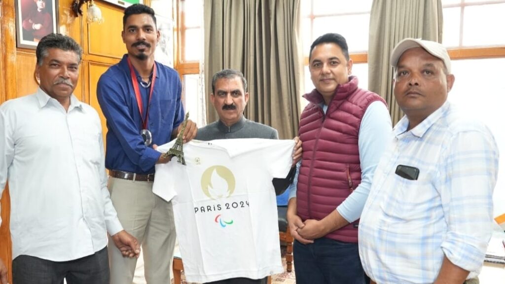 Nishad Kumar calls on Chief Minister Sukhu HIMACHAL HEADLINES