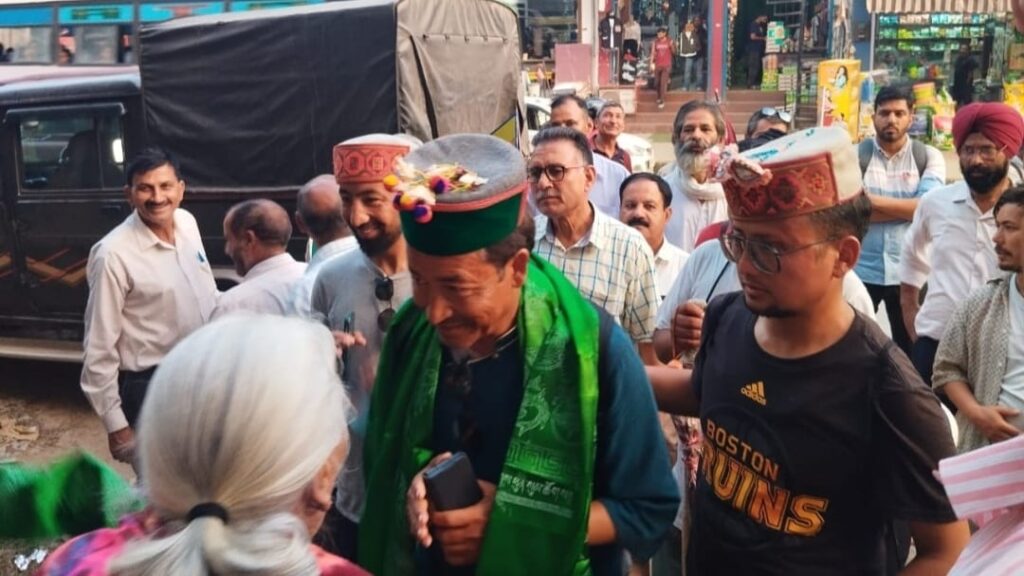 Sonam Wangchuk’s March for Himalayan Conservation Reaches Nerchowk, Mandi HIMACHAL HEADLINES