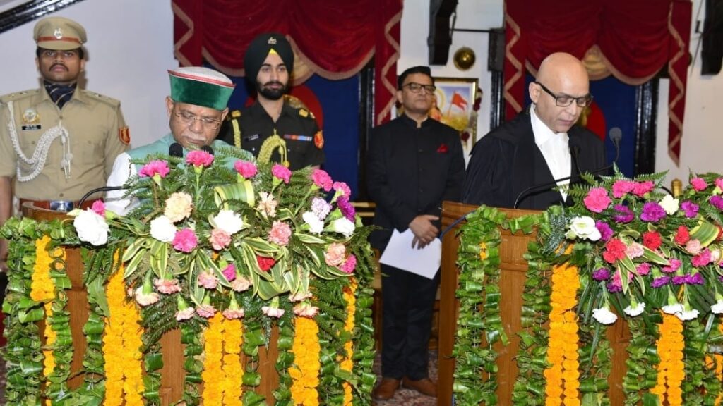 Justice Rajiv Shakdher sworn in as Chief Justice of Himachal High Court Justice Rajiv Shakdher sworn in as Chief Justice of Himachal High Court HIMACHAL HEADLINES
