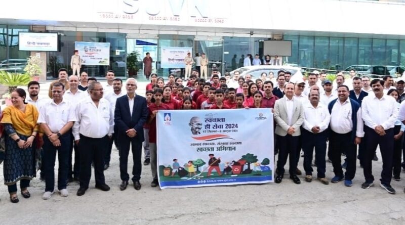 SJVN Organized Walkathon and Cleanliness Drive in Shimla HIMACHAL HEADLINES