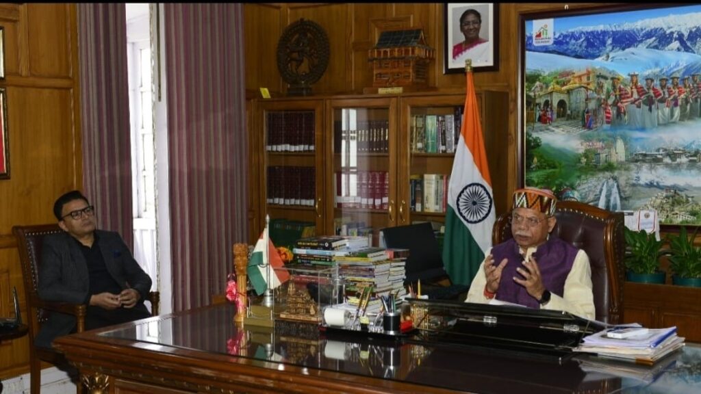 Governor Shukla emphasizes  on maximum use of Hindi language HIMACHAL HEADLINES